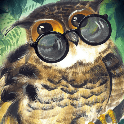 Owl Needs Glasses
